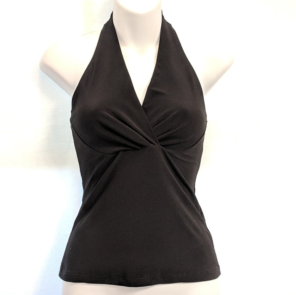 Moa Moa Black Halter Top